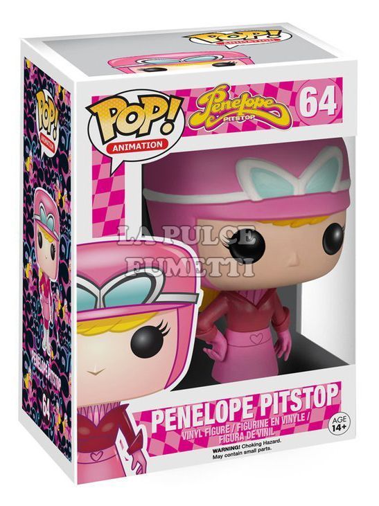 POP ANIMATION: PENELOPE PITSTOP - VINYL FIGURE #  64 - POP FUNKO 